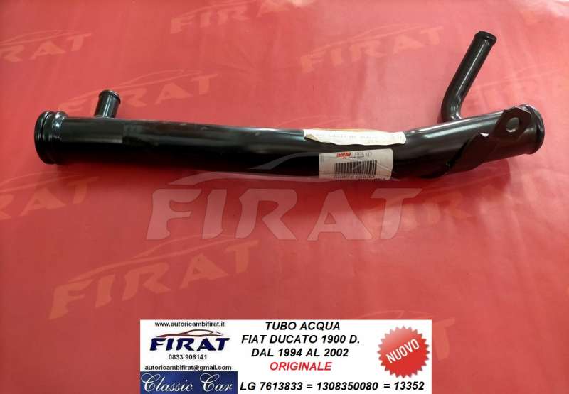 TUBO ACQUA FIAT DUCATO 1900 D 94 - 02 (7613833)